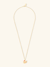 Strawberry Shortcake Gold Locket Necklace | Wanderlust + Co