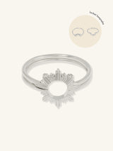 Sunseeker Silver Ring Set