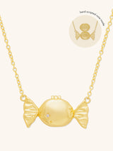 Sweetest Thing Gold Locket Necklace