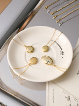 Starburst 14K Gold Vermeil Locket Necklace | Wanderlust + Co