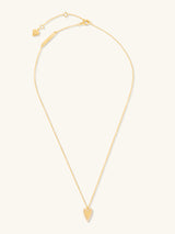 All My Heart Pave 14K Gold Vermeil Necklace | Wanderlust + Co