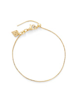 Petite Alphabet Bubble Gold Bracelet