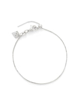Petite Alphabet Bubble Silver Bracelet