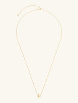 Sunburst Diamond 14K Solid Gold Necklace | Wanderlust + Co
