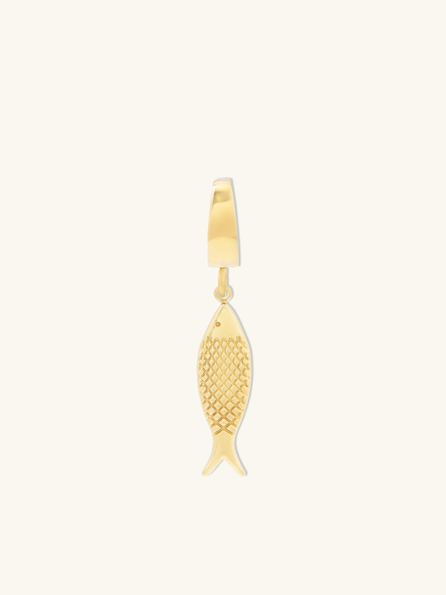 Fish Gold Charm | Wanderlust + Co