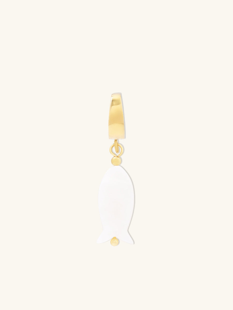 Fish Pearl Charm | Wanderlust + Co