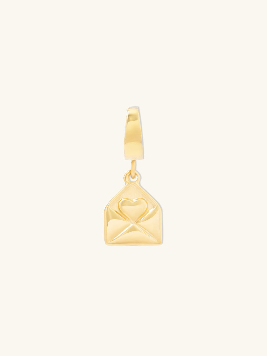 Love Letter Gold Charm | Wanderlust + Co