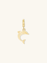 Dolphin Gold Charm | Wanderlust + Co