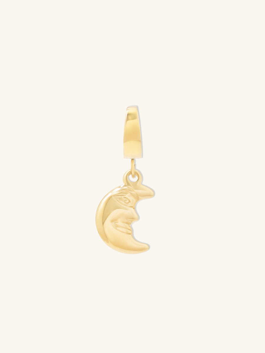 Luna Gold Charm | Wanderlust + Co