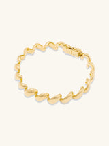 Heirloom Bold 14K Gold Vermeil Bangle | Wanderlust + Co