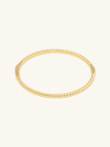 Heirloom 14K Gold Vermeil Bangle | Wanderlust + Co
