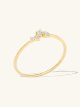Celestial Diamond 14K Solid Gold Ring | Wanderlust + Co