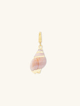 Conch Shell Gold Charm | Wanderlust + Co