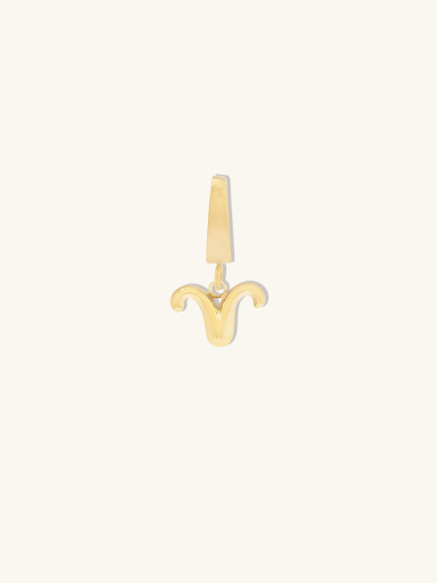 Petite Zodiac Gold Charm