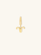 Petite Zodiac Gold Charm