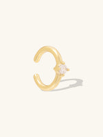 Diamante 14K Gold Vermeil Ear Cuff