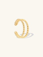 Heirloom 14K Gold Vermeil Ear Cuff