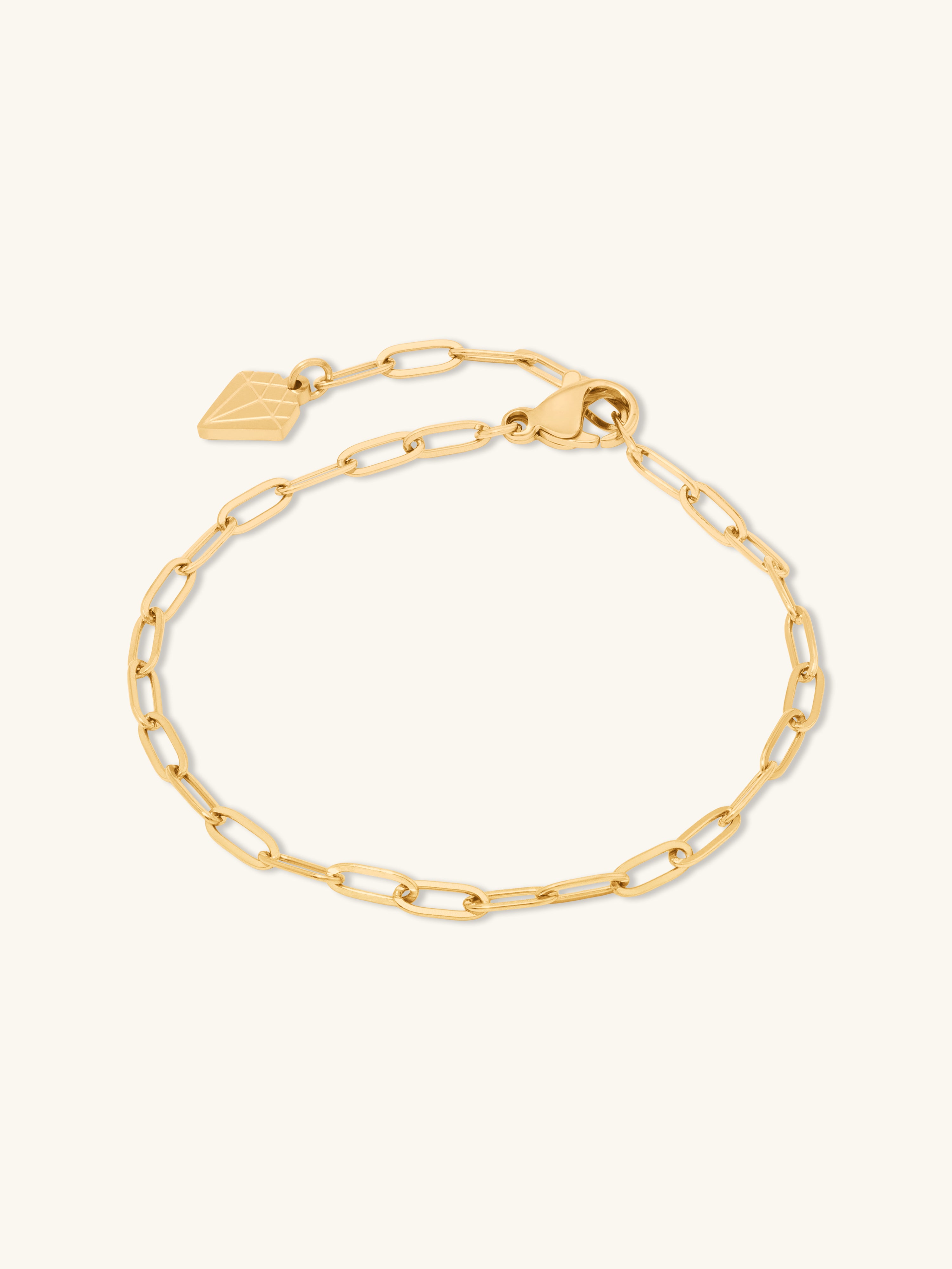 Petite Harper Gold Essential Chain Bracelet