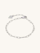 Petite Harper Silver Essential Chain Bracelet