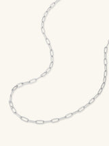 Petite Harper Silver Essential Chain Necklace