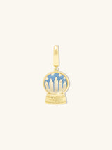 Manhattan Skyline Gold Charm