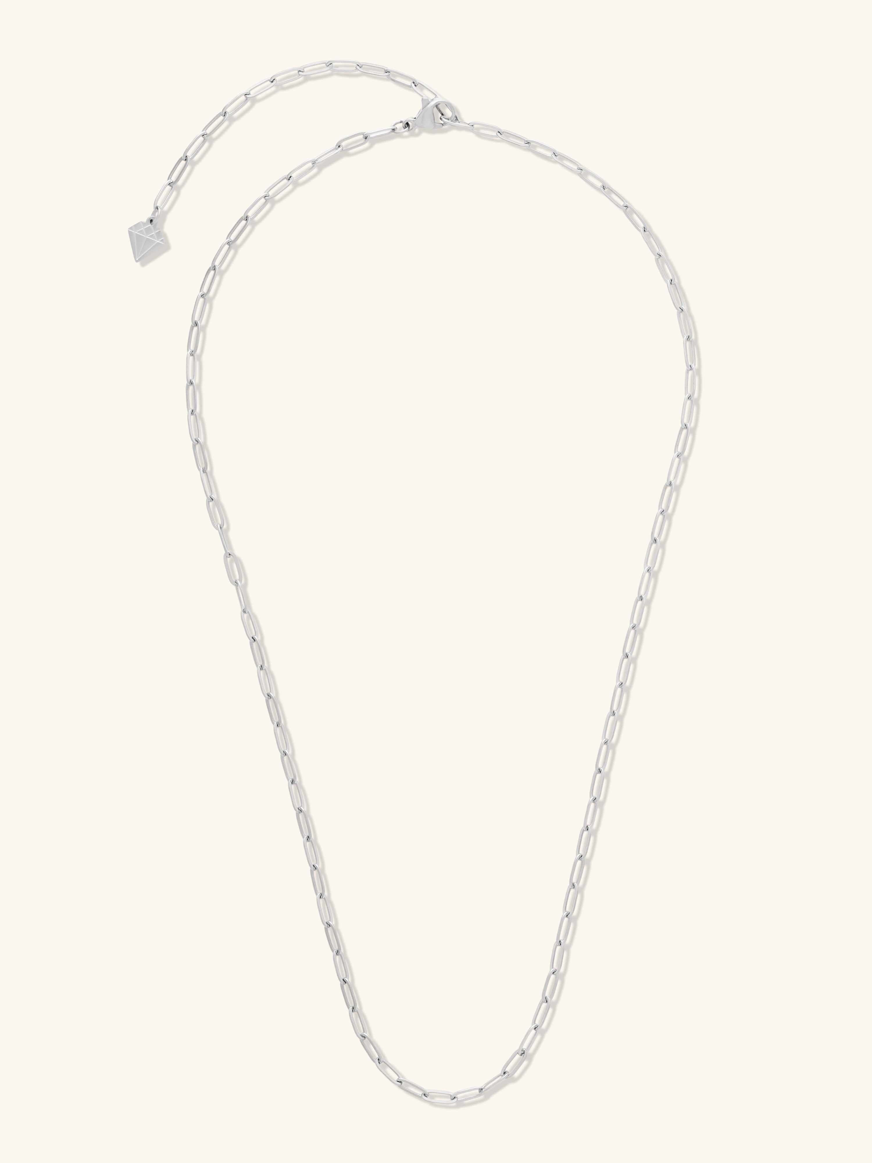 Petite Harper Silver Essential Chain Necklace