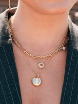 Multi Links 14K Gold Vermeil Necklace