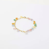 Kaleidoscope Beaded Gold Bracelet | Wanderlust + Co