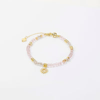 Sun Hues Beaded Gold Bracelet | Wanderlust + Co