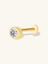 Brilliant Bezel Gold Flat Back | Wanderlust + Co