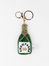 Beaded Champagne Bag Charm | Wanderlust + Co