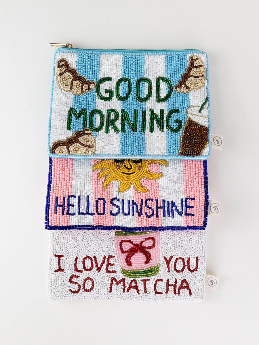 Beaded Brunch Pouch | Wanderlust + Co
