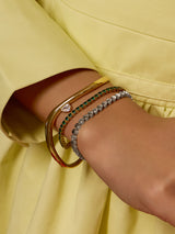 Multi Hearts 925 Sterling Silver Bracelet | Wanderlust + Co