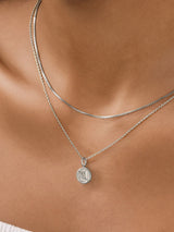 925 Sterling Silver Box Chain Necklace | Wanderlust + Co