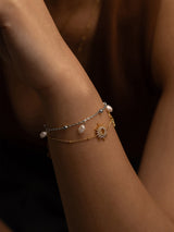 To The Sea Silver Bracelet | Wanderlust + Co