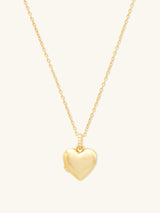 All My Heart 14K Gold Vermeil Locket Necklace | Wanderlust + Co