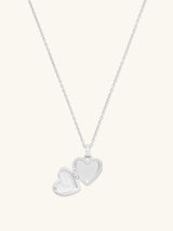 All My Heart 925 Sterling Silver Locket Necklace | Wanderlust + Co