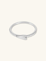 All My Heart Pave 925 Sterling Silver Ring | Wanderlust + Co