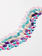 Aura Ombre Fuchsia & Turquoise Gemstone