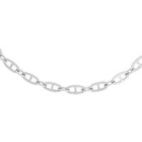 Multi Link Anchor 925 Sterling Silver Chain Necklace | Wanderlust + Co