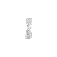 Aurora Pave Silver Ear Cuff | Wanderlust + Co