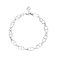 Multi Link Anchor 925 Sterling Silver Chain Bracelet | Wanderlust + Co