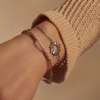 Sunseeker Silver Bracelet | Wanderlust + Co