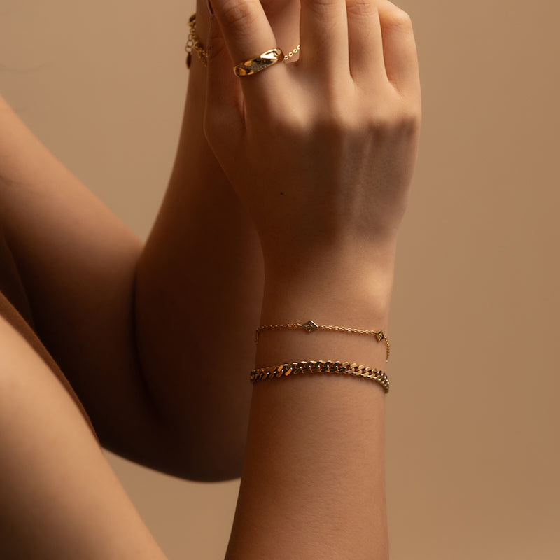 Diamond Bracelet - Carter Diamond Black | Ana Luisa | Online Jewelry Store  At Prices You'll Love