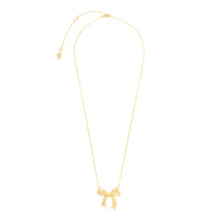 Bow Gold Necklace | Wanderlust + Co