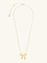 Bow Gold Necklace | Wanderlust + Co