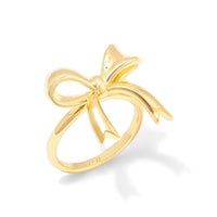 Bow Gold Ring | Wanderlust + Co