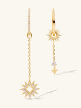 Sunlit Drop Gold Earrings | Wanderlust + Co