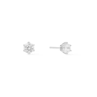 Brilliant Silver Stud Earrings | Wanderlust + Co