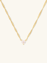 Heart Gold Necklace | Wanderlust + Co